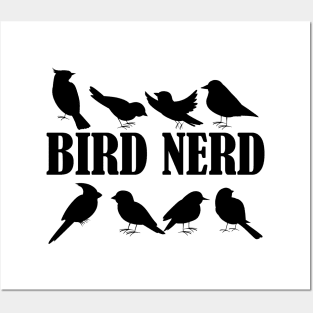 Bird Nerd Posters and Art